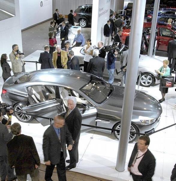 BMW auf der New York Auto Show 2008. Photo: UnitedPictures